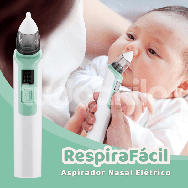 Aspirador Nasal Elétrico • RespiraFácil - tudoakilo