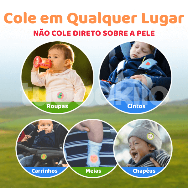 Kit 240 Adesivos Repelente 100% Natural • XAU MOSQUITO - tudoakilo