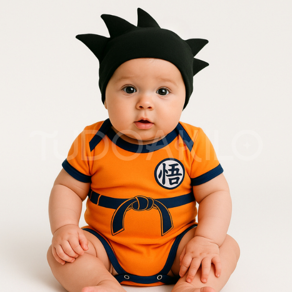 Body Bebê Temático Mêsversário • Kit 2 Peças  tudoakilo