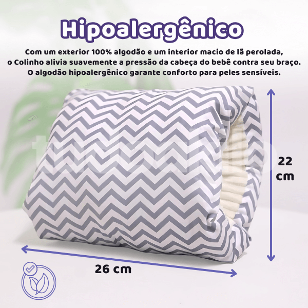 Almofada de Braço para Amamentação • Meu Colinho  tudoakilo