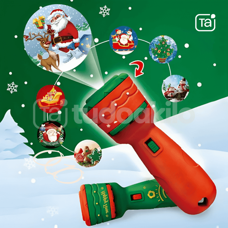Lanterna Projetora de Natal Infantil • Tai - tudoakilo