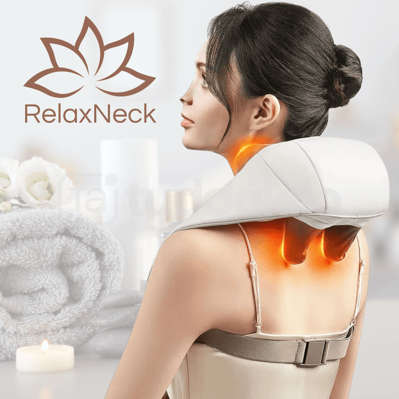RelaxNeck™ - Massageador de Pescoço Portátil • Tai - tudoakilo