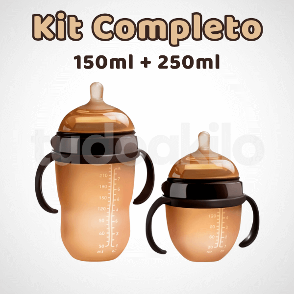 Mamadeira 100% de Silicone • Livre de BPA  tudoakilo