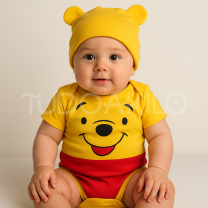 Body Bebê Temático Mêsversário • Kit 2 Peças  tudoakilo