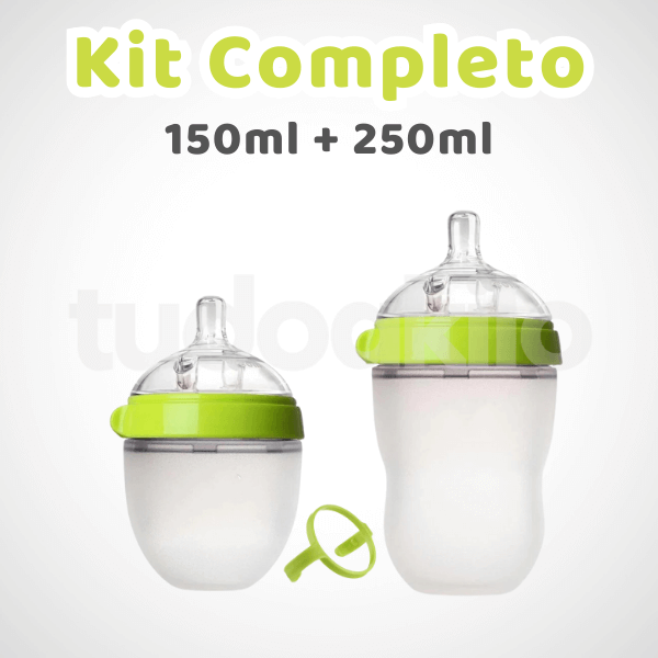 Mamadeira 100% de Silicone • Livre de BPA  tudoakilo