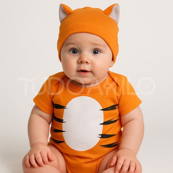 Body Bebê Temático Mêsversário • Kit 2 Peças  tudoakilo