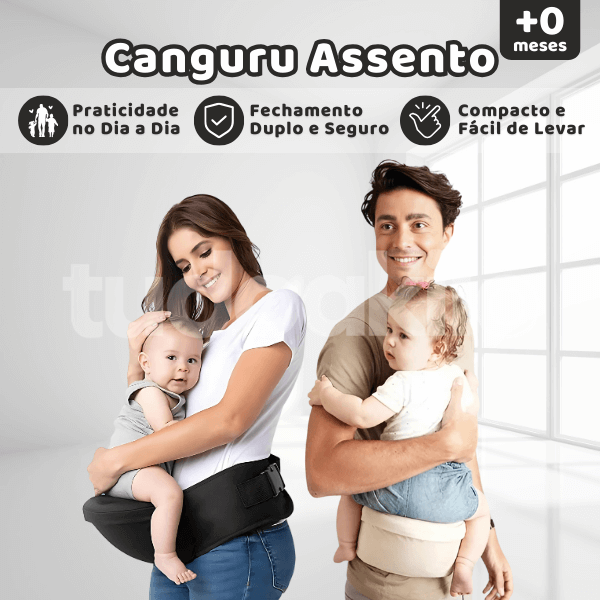 Canguru Cinto Assento Para Carregar Bebê  tudoakilo