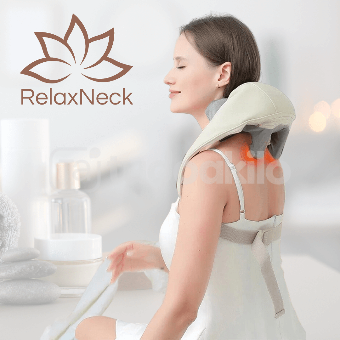 RelaxNeck™ - Massageador de Pescoço Portátil • Tai - tudoakilo