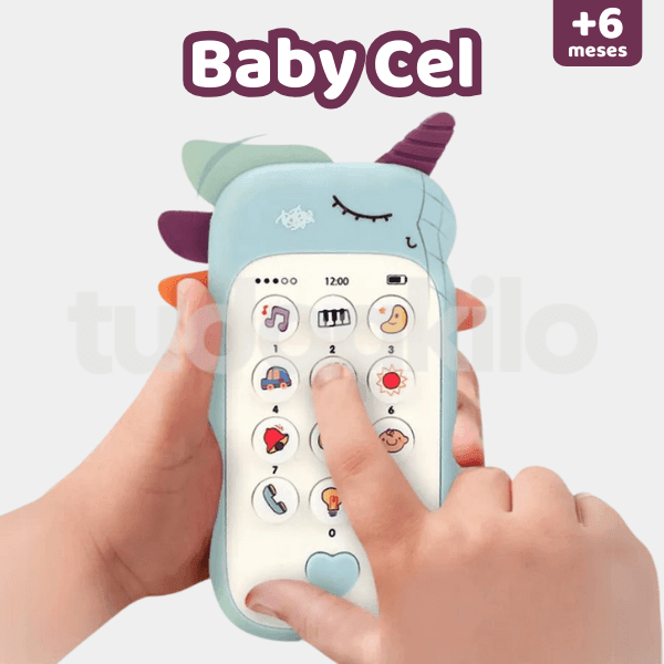 Celular Interativo Recém Nascido • Baby Cel - tudoakilo