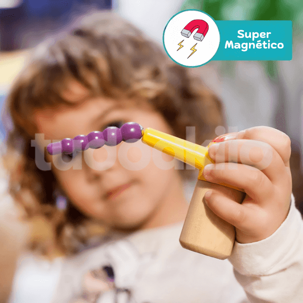 Pica-Pau Magnético Montessori - tudoakilo