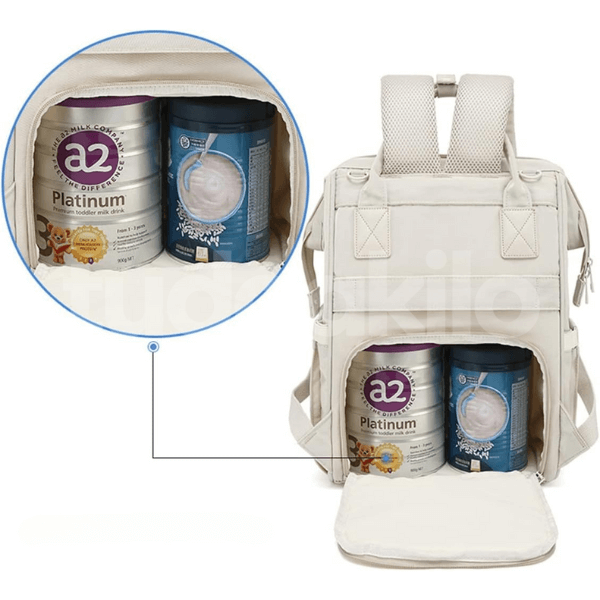 Mochila Maternidade Impermeável Térmica - tudoakilo