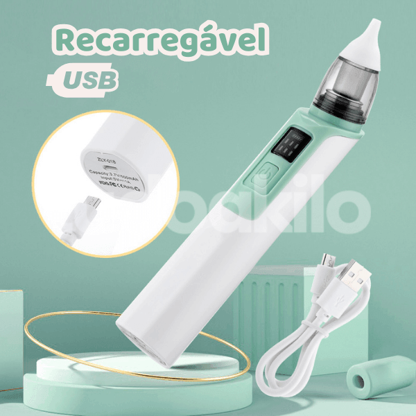 Aspirador Nasal Elétrico • RespiraFácil - tudoakilo