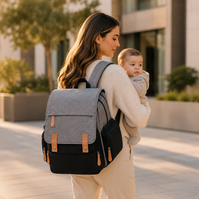 Mochila Maternidade Térmica Urban Baby  tudoakilo