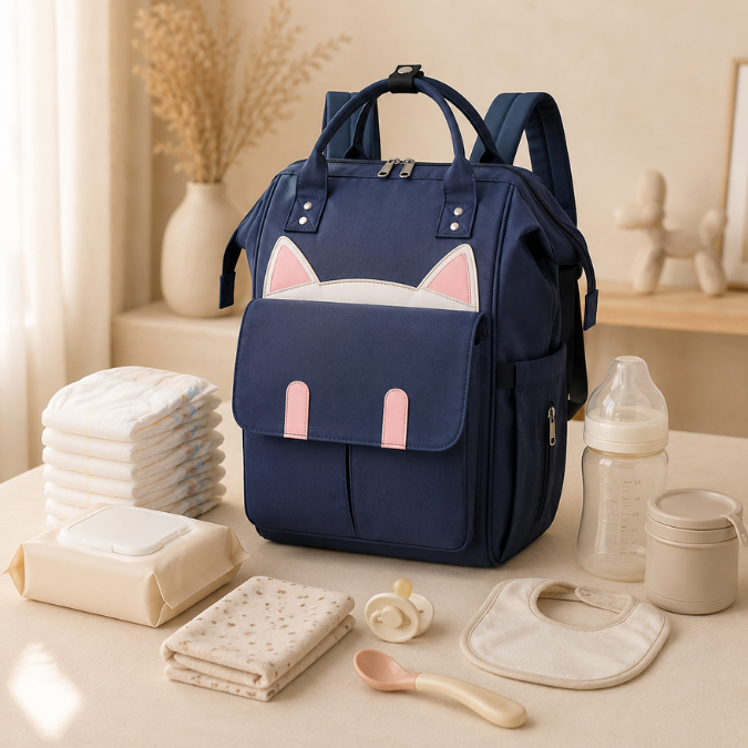 Mochila Bolsa Maternidade Mia  tudoakilo