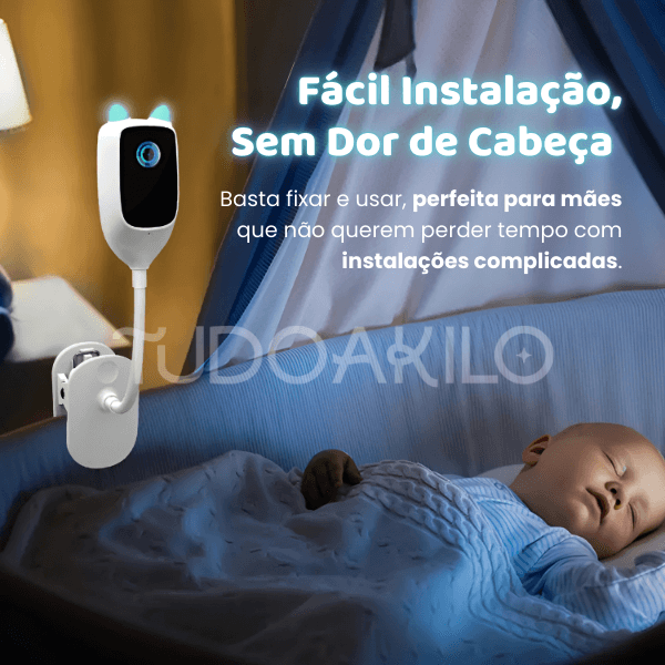 Babá Eletrônica BabyNest • Monitoramento Inteligente  tudoakilo