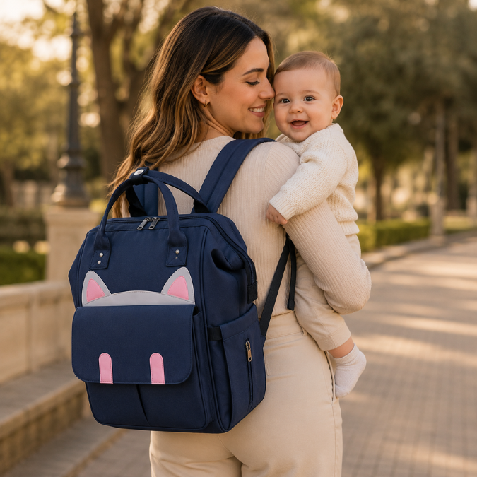 Mochila Bolsa Maternidade Mia  tudoakilo