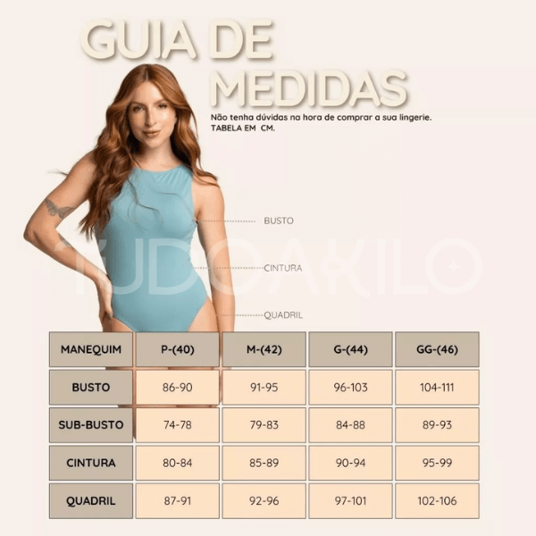 Body Modelador de Amamentação Pós-Parto Sem Bojo  tudoakilo