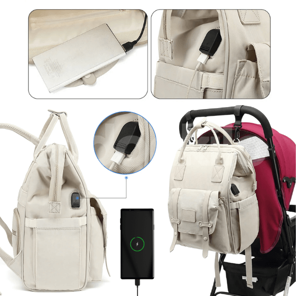 Mochila Maternidade Impermeável Térmica - tudoakilo