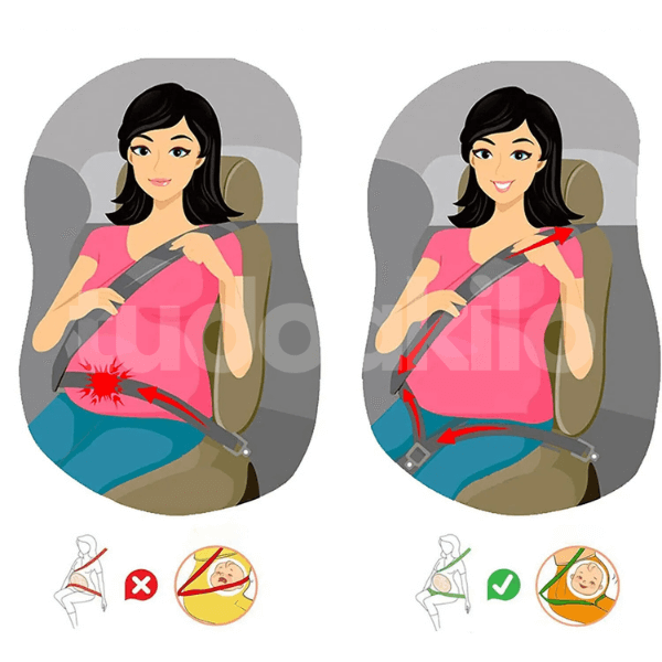 Adaptador de Cinto de Segurança para Gestantes - tudoakilo