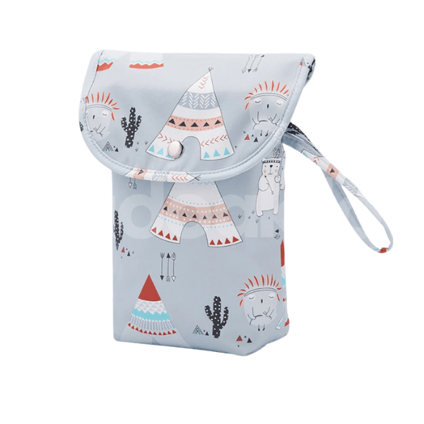 Saco Organizador de Fraldas Impermeável - tudoakilo