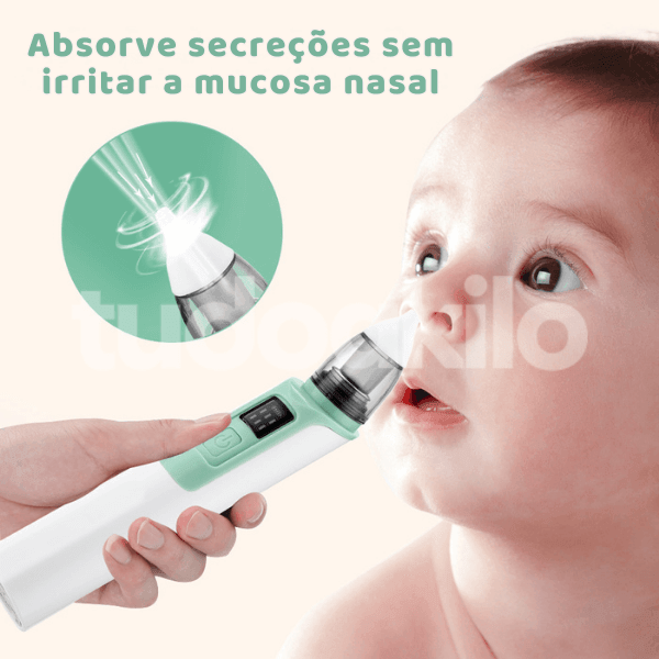 Aspirador Nasal Elétrico • RespiraFácil - tudoakilo