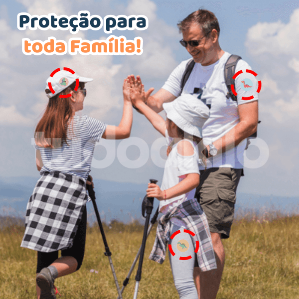 Kit 240 Adesivos Repelente 100% Natural • XAU MOSQUITO - tudoakilo