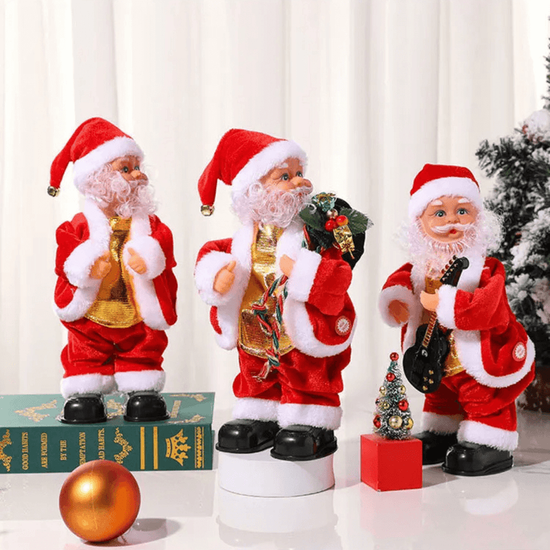 Papai Noel Dançarino - Decoração de Natal • Tai - tudoakilo