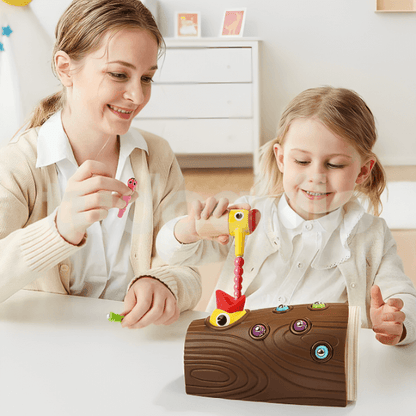 Pica-Pau Magnético Montessori - tudoakilo