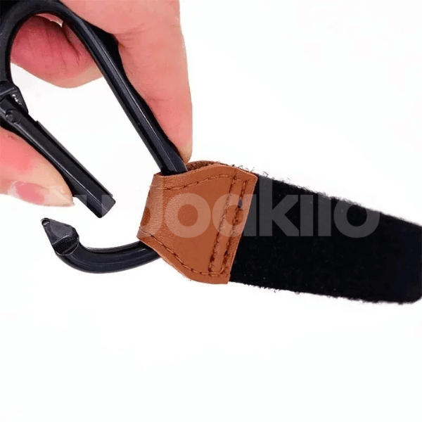 Gancho Carrinho de Bebê em Couro • 2 Unidades - tudoakilo