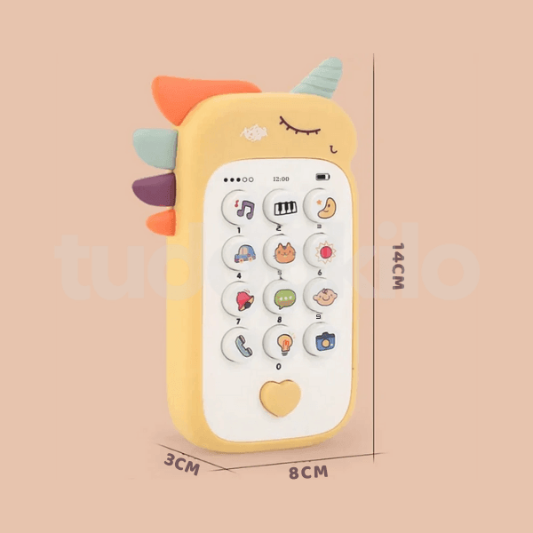 Celular Interativo Recém Nascido • Baby Cel - tudoakilo