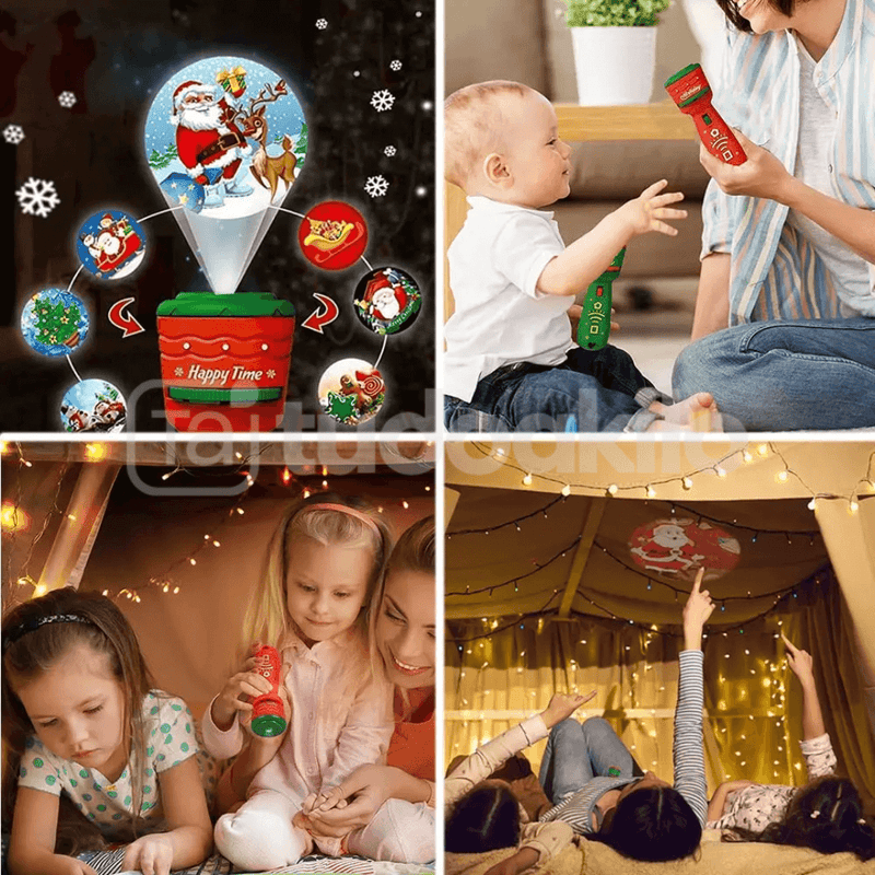 Lanterna Projetora de Natal Infantil • Tai - tudoakilo