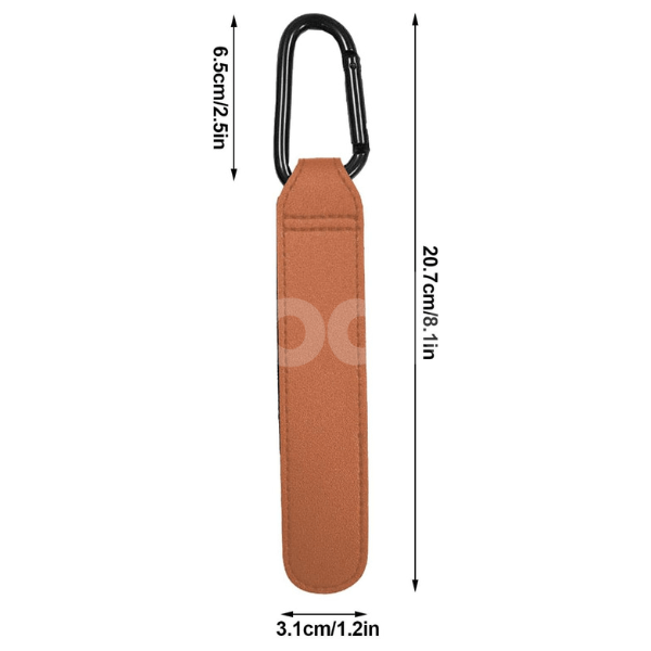 Gancho Carrinho de Bebê em Couro • 2 Unidades - tudoakilo