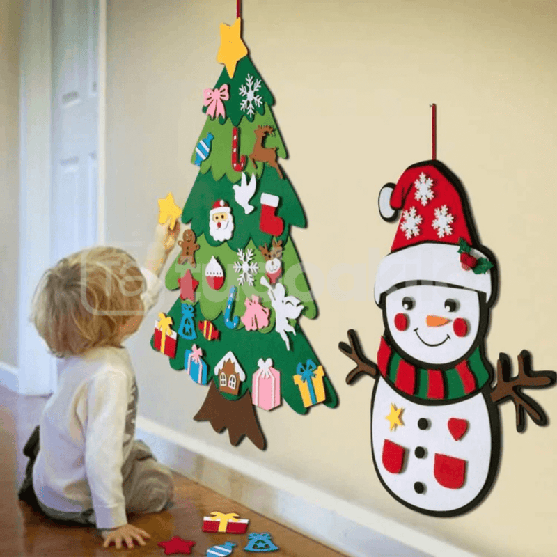 Árvore de Natal Infantil Montessori + BRINDE (LUZES DE LED) • Tai - tudoakilo