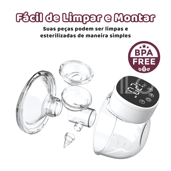 Bomba Extratora de Leite Elétrica • EasyPump Pro  tudoakilo