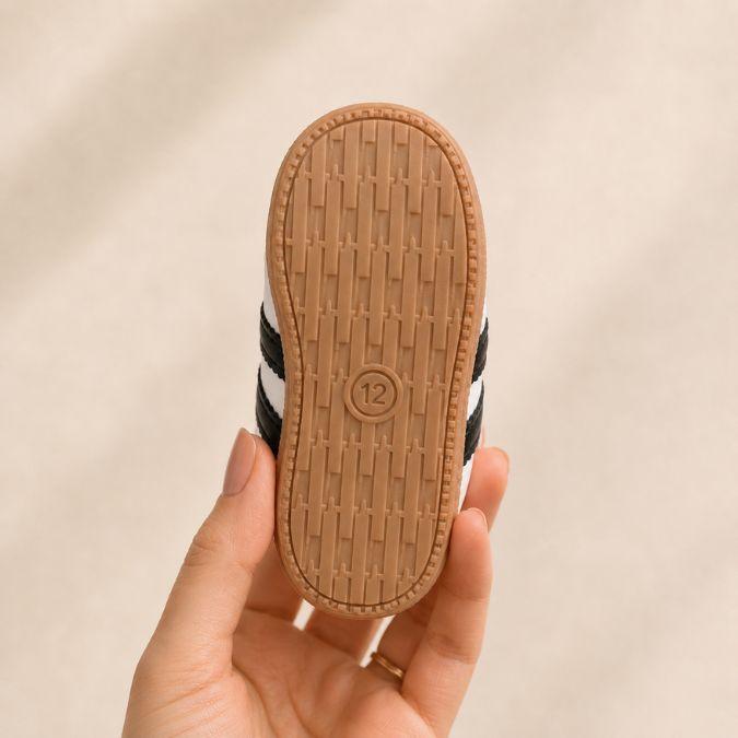 Sapatinho Bebê Sambinha Velcro Antiderrapante  tudoakilo