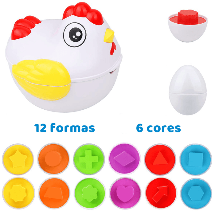 BabyEggs • 12 Ovos Montessori - tudoakilo