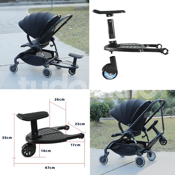 Suporte Para Carrinho Irmão Mais Velho • Stroller Board  tudoakilo