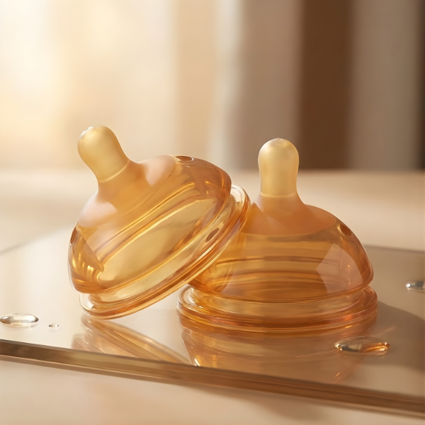 Bico Mamadeira 100% Silicone • 2 unidades