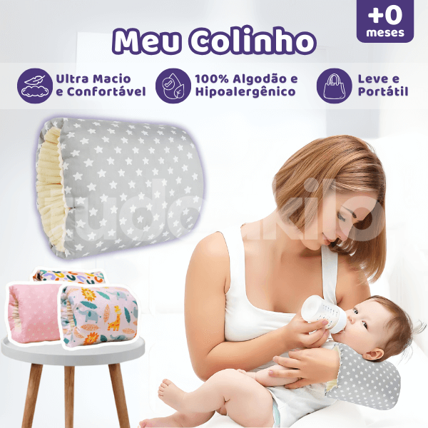 Almofada de Braço para Amamentação • Meu Colinho  tudoakilo