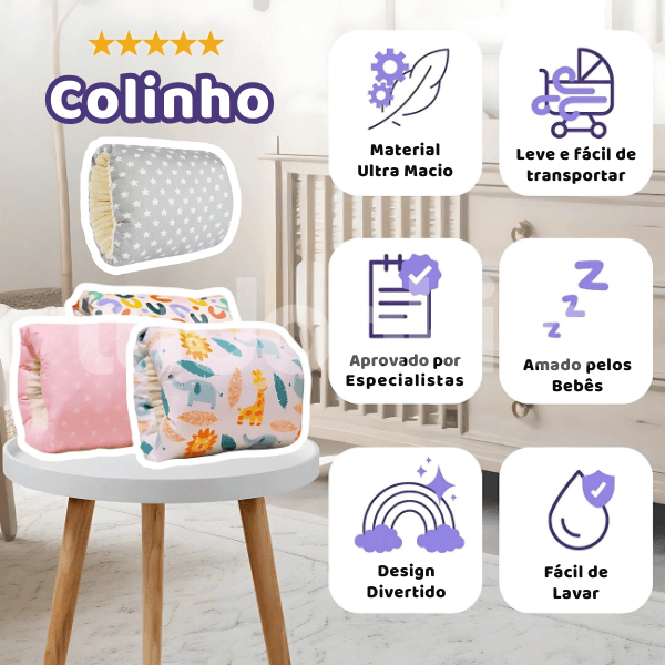Almofada de Braço para Amamentação • Meu Colinho  tudoakilo