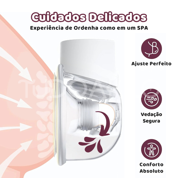 Bomba Extratora de Leite Elétrica • EasyPump Pro  tudoakilo