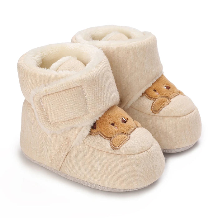 Moda bebê meninas meninos bonito macio dos desenhos animados algodão criança sapatos primeiro walker sapatos para recém-nascidos  tudoakilo