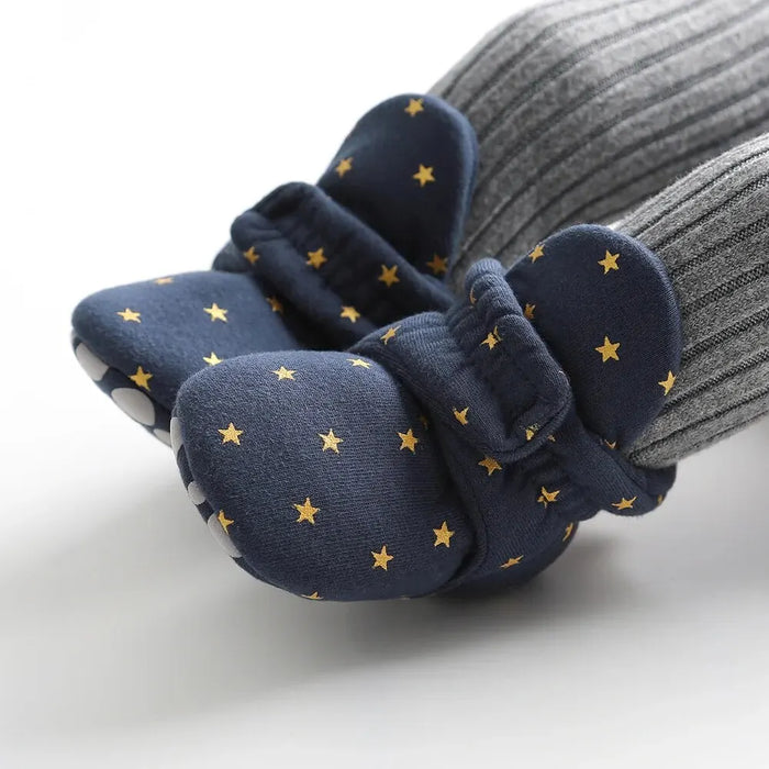 Botinha Pantufa de Bebê Estrelinha, todas as cores disponíveis