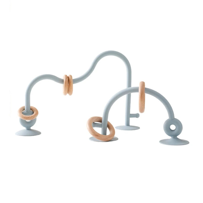 Brinquedo Mordedor de Silicone Labirinto para Cadeirão  tudoakilo