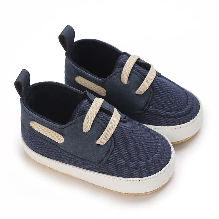 Sapatinho de Bebê Antiderrapante Mocassim Náutico, todas as cores disponíveis