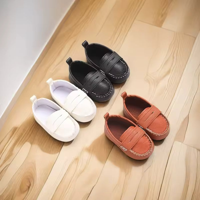 Sapatinho de Bebê Antiderrapante Mocassim Slip-On  tudoakilo