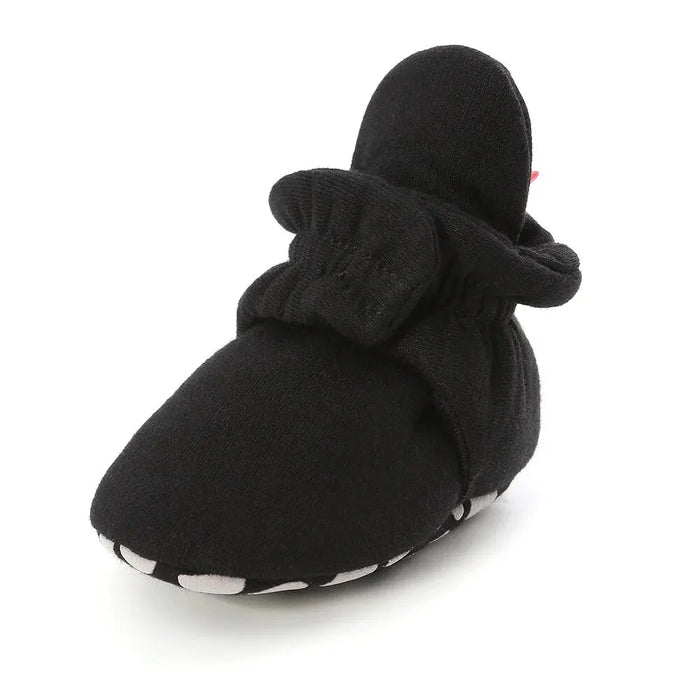 Botinha Pantufa de Bebê Estrelinha, vista lateral