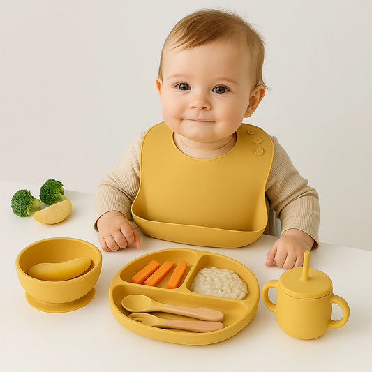 Kit Papinha Silicone 8 Peças  tudoakilo