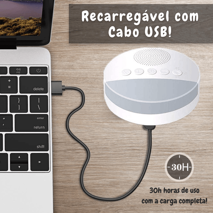 Reprodutor de Ruído Branco • BabySleep - tudoakilo