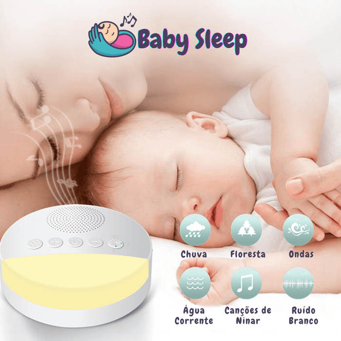 Reprodutor de Ruído Branco • BabySleep - tudoakilo